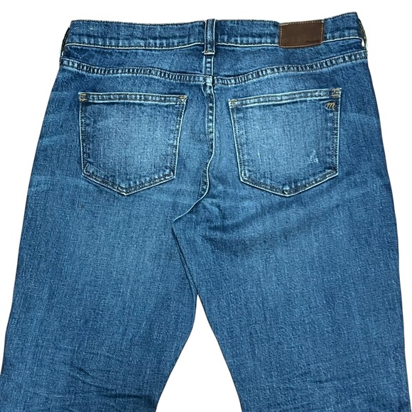 Madewell Slim Boyjean Jeans Size 26 Distressed Medium Wash Denim Casual Everyday - Picture 8 of 13